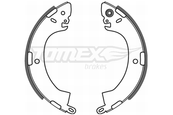 Sada brzdových čeľustí TOMEX Brakes